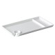 Party bord met wijnglas sparing 27 x 15 cm (6 stuks)