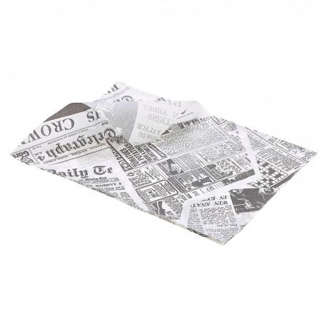 Vetvrij papier 'The Plaice To Be' 35 x 25cm 1000st (1 stuks)