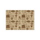 Vetvrij papier 'Steak House Design' 35x25cm 1000st (per 1 stuks)