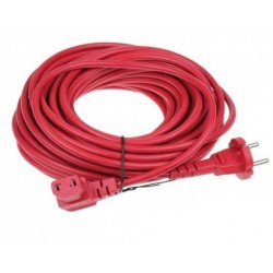 Stofzuiger aansluit snoer 15 meter rood