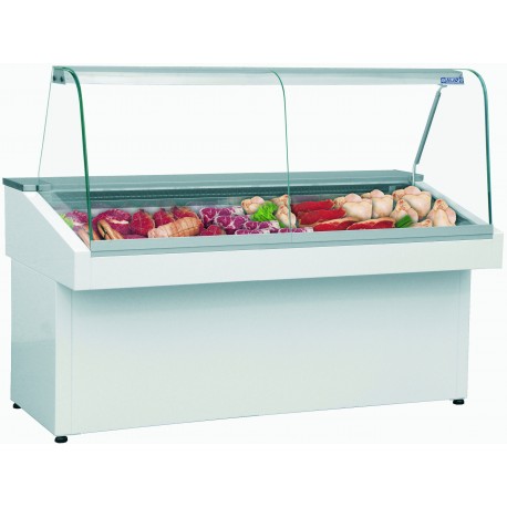 Koelvitrine Gebogen 1700