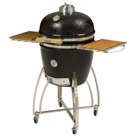 Saffire keramische BBQ, Grill en Smoker Large 48cm (19") RVS