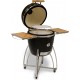 Saffire keramische BBQ, Grill en Smoker Large 48cm (19") RVS