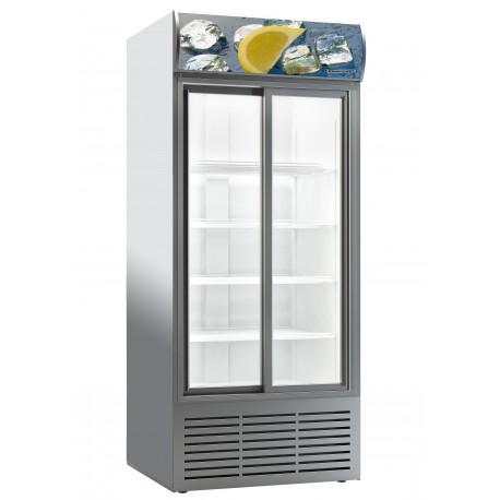 Combisteel Koelkast Schuif Glasdeuren