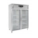 Combisteel Koelkast Rvs 2 Glasdeuren