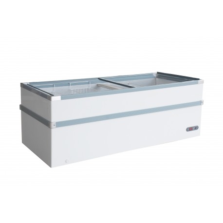 Combisteel Vrieskist Glasdeksel 750 L