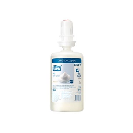 Tork Premium foamzeep mild geparf. 1 ltr doos à 6 flacons / S4 - 