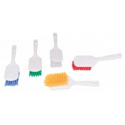 Korte steelborstel hard hygiënisch