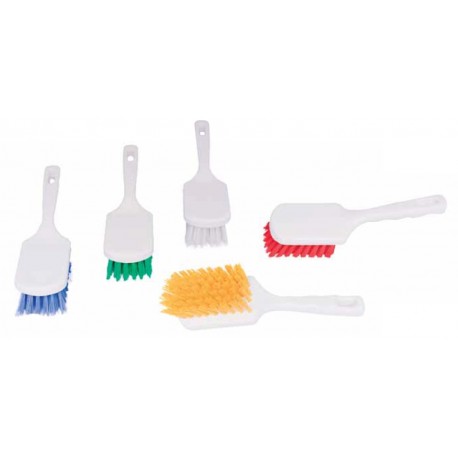 Korte steelborstel hard hygiënisch