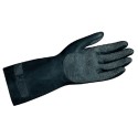 Werkhandschoen zwart voedingsgeschikt - maat XL