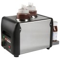 Chocolade verwarmer, chocopasta of vloeibaar, honing, sauzen, kaas (2x 1 Lit)