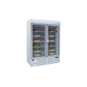 Combisteel Vrieskast 2 Glasdeuren 1079L