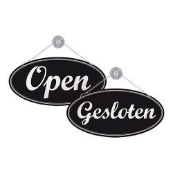 Bord Open - Gesloten