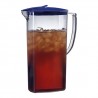 Schenkkan M.Deksel Blauw 2Ltr