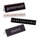 Bordje Gereserveerd/Reserve