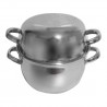 Mosselpan Ø22Cm Rvs