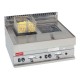 Friteuse 08L+08L 65/70-Aardgas