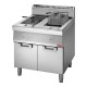 Friteuse 13L+13L 70/70-Aardgas