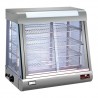 Warmhoudvitrine Zilver 70Cm