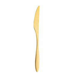Gioia 18/10 tafelmes 22,9 cm Gold (12 stuks)