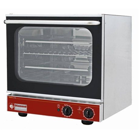 Diamond Heteluchtoven - 560x585x570(h)mm - Voor 4x 2/3 GN (353x325 mm)