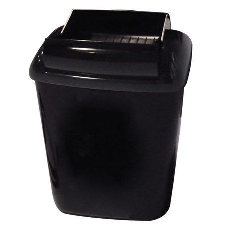 Dames Hygiënebak PlastiQline Exclusive Zwart kunststof 8L