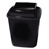 Dames Hygiënebak PlastiQline Exclusive Zwart kunststof 8L