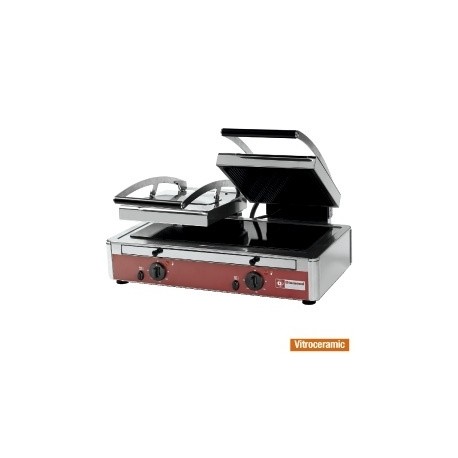 Diamond Grill panini DUBBEL model vitro keramisch