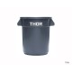 Trust Thor ronde container grijs 121,1L