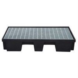 Opvangbak van gerecycled PE 120 L