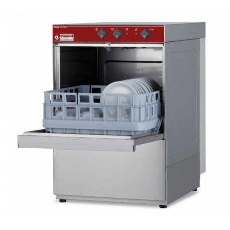 Glazenspoelmachine | 40x40cm | 43x53x(h)66cm | Cyclus 150 sec | Made in Italy