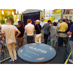 Statafel 85 cm bedrukt