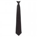 Clip-on stropdas zwart