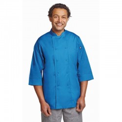 Chef Works unisex koksbuis blauw XL