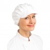 Whites muts met klep wit