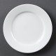 Olympia Whiteware borden met brede rand 16,5cm