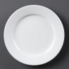 Olympia Whiteware borden met brede rand 16,5cm