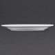 Olympia Whiteware borden met brede rand 25cm
