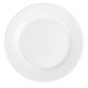 Olympia Whiteware borden met brede rand 25cm