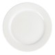 Olympia Whiteware borden met brede rand 28cm