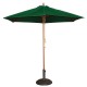 Bolero ronde parasol groen 2,5m