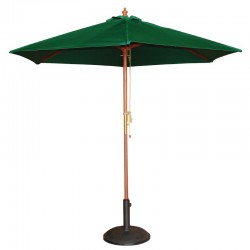 Bolero ronde groene parasol 2,5 meter