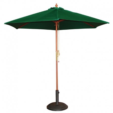 Bolero ronde groene parasol 2,5 meter