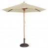 Bolero ronde parasol creme 2,5 meter