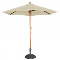 Bolero ronde crème parasol 3 meter