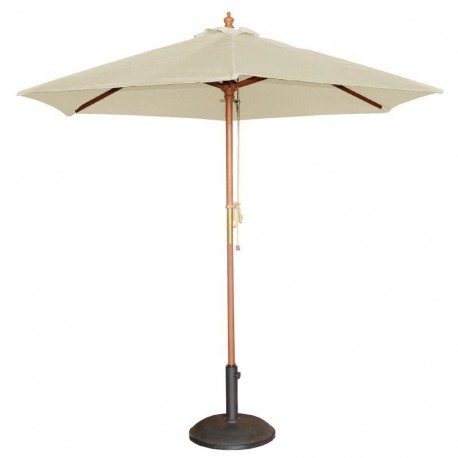 Bolero ronde crème parasol 3 meter