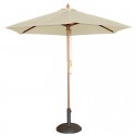 Bolero ronde parasol creme 3m