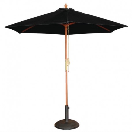 Bolero ronde zwarte parasol 3 meter