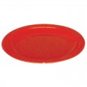 Olympia Kristallon polycarbonaat borden 23cm rood