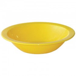 Kristallon dessertschaaltje geel 17cm